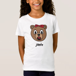 Mädchen-Bärn-Shirt T-Shirt