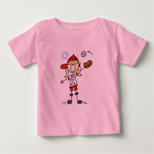 Mädchen Baseballspieler T-Shirts und Geschenke