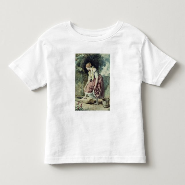 Mädchen bei einer Verabredung Kleinkind T-shirt (Vorderseite)