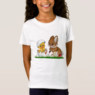 Mädchen Bella angepasstes Babydoll T-Shirt