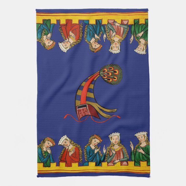 Mädchen beobachten geschirrtuch (Vertikal)