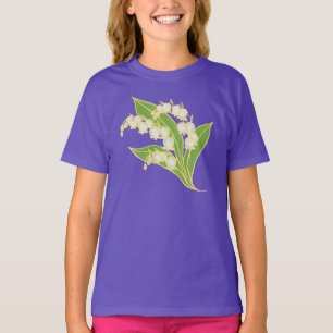 Mädchen Bio T - Shirt: Lily of the Valley T-Shirt