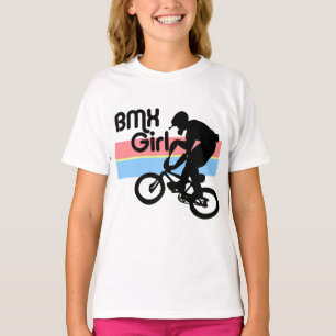 Mädchen BMX Jungen-/BMX T-Shirt
