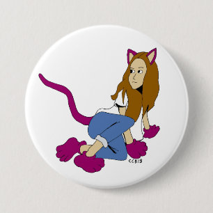 Mädchen Button