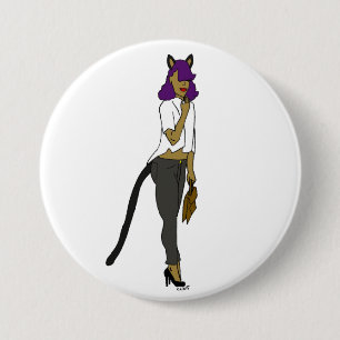 Mädchen Button