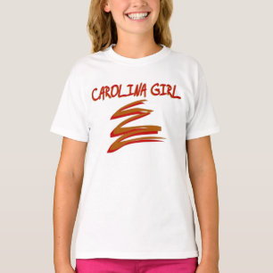 MÄDCHEN-CAROLINA-MÄDCHEN-WECKER-T - SHIRT