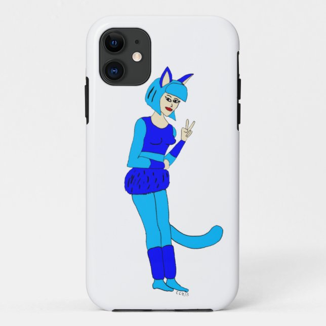 Mädchen Case-Mate iPhone Hülle (Rückseite)