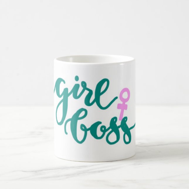 Mädchen-Chef-Tasse Kaffeetasse (Mittel)