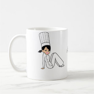 Mädchen-Chef-Tasse Tasse