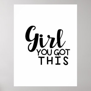 Mädchen, das hast du Got Poster
