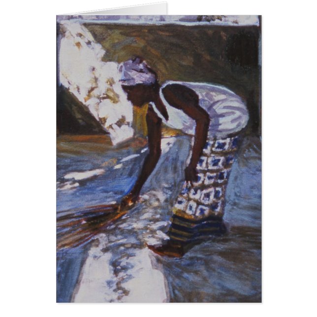 Mädchen, das I 2002 fegt (Vorne)