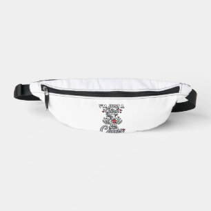 Mädchen, das Kühe liebt Vintage Süße Kuh Shirt Des Bauchtasche