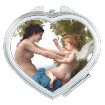 Mädchen, das sich gegen Eros verteidigt, Gemälde