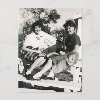 MÄDCHEN DER 1950er Jahre #14 Postkarte