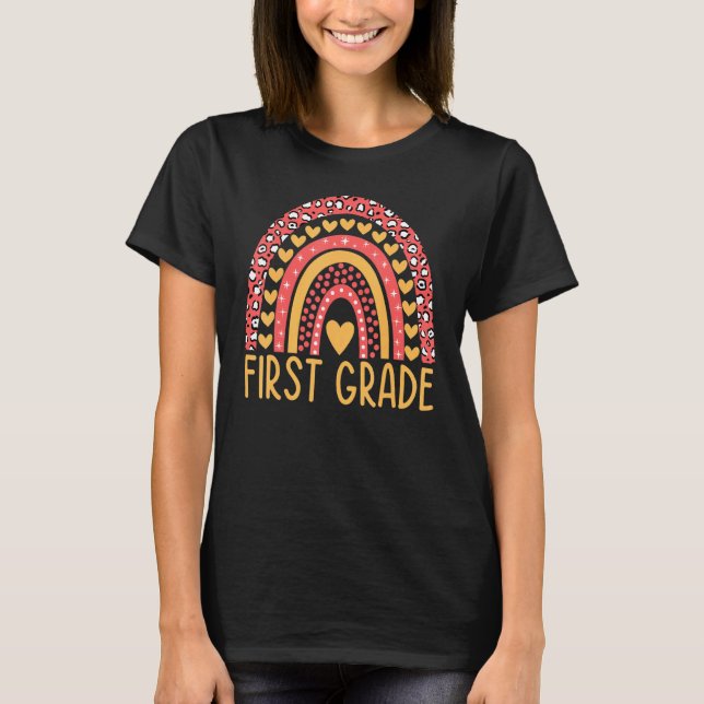 Mädchen der ersten Klasse der 1. Klasse T-Shirt (Vorderseite)
