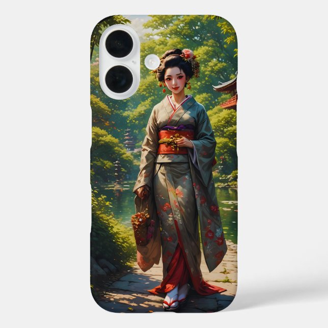 Mädchen des grünen Gartens Case-Mate iPhone Hülle (Rückseite)