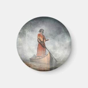 Mädchen des Nebels Magnet