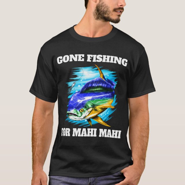 Mädchen die angeln T-Shirt (Vorderseite)