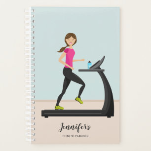 Mädchen, die auf einer Illustrationsmühle laufen Planer