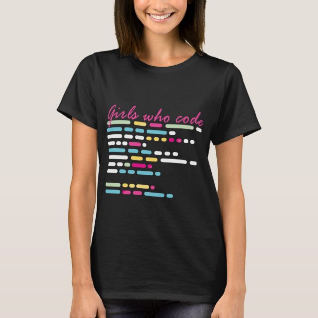 Mädchen, die Code I_m ein Mädchen, die Codes T-Shirt (Vorderseite)