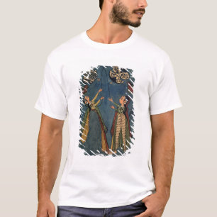 Mädchen, die Drachen, Kulu Volksmalerei, Himachal T-Shirt