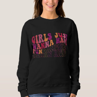 Mädchen, die nur wollen, haben grundlegende Mensch Sweatshirt