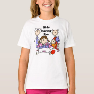 Mädchen, die Spaß haben T-Shirt