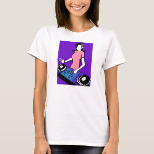 Mädchen DJ T-Shirt