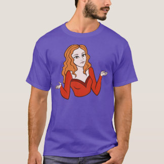 Mädchen, egal welche Emotion T-Shirt