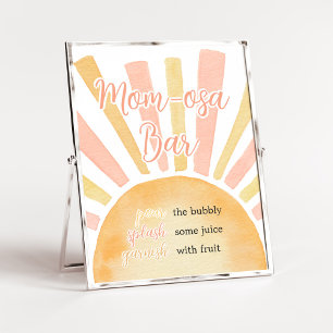 Mädchen Ein wenig Ray Sunshine Mama Osa Bar Poster