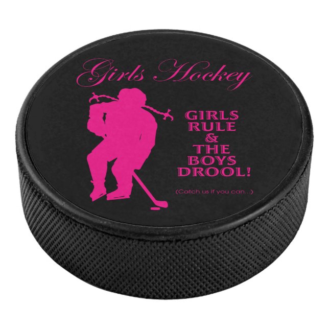 Mädchen Eishockey Puck (3/4)
