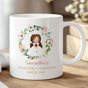 Mädchen Erste heilige Kommunion Geschenk Andenken Kaffeetasse