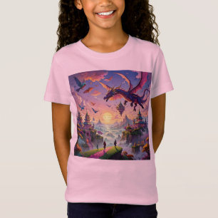 Mädchen-Fantasie-T-Shirt T-Shirt