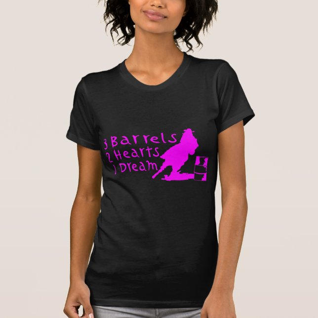 MÄDCHEN-FASS-LAUFEN T-Shirt (Vorderseite)