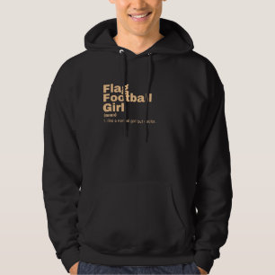 Mädchen - Flaggenfußball Hoodie