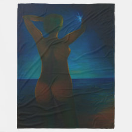 Mädchen Fleecedecke