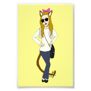 Mädchen Fotodruck