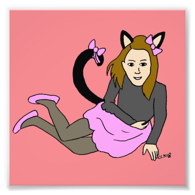 Mädchen Fotodruck (Vorne)