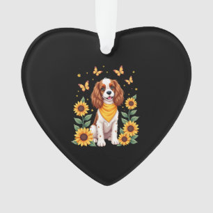 Mädchen Frauen Mutter Cavalier King Charles Spanie Ornament