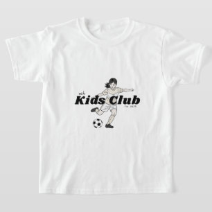 Mädchen Fußball Kinder Club T-Shirt