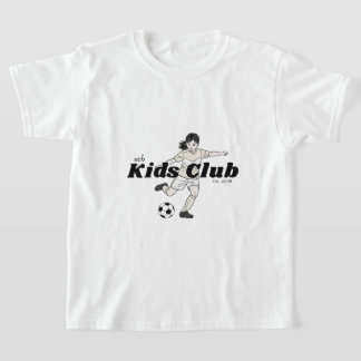 Mädchen Fußball Kinder Club T-Shirt