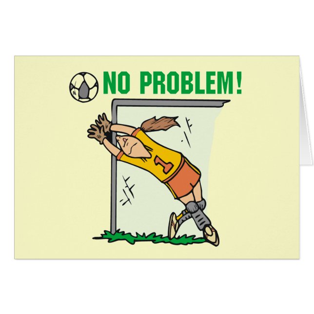 Mädchen-Fußball-Tormann-T-Shirts und Geschenke (Vorderseite (Horizontal))