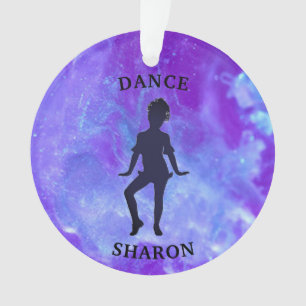 Mädchen-Galaxie-Tanz Ornament