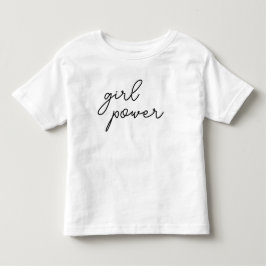 Mädchen-Gang | Süße Mädchen-Power Moderne Zitat-De Kleinkind T-shirt