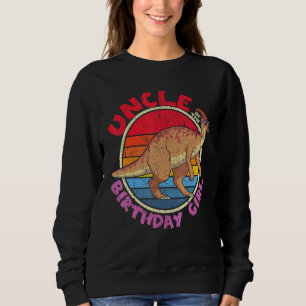 Mädchen Geburtstag I Onkel I Parasaurolophus I Fam Sweatshirt