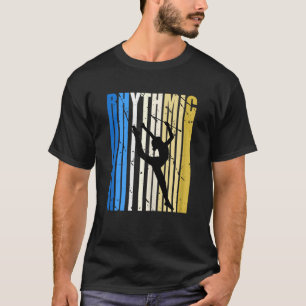 Mädchen Geburtstag Rhythmische Gymnastik Retro Coa T-Shirt