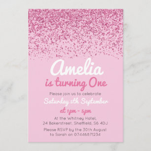 Mädchen-Geburtstags-Party Einladung