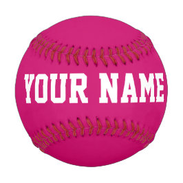 Mädchen Geburtstagsgeschenk Idee individuelle Name Baseball