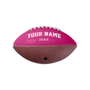 Mädchen Geburtstagsgeschenk Idee Zoll rosa Mini-Fu Football