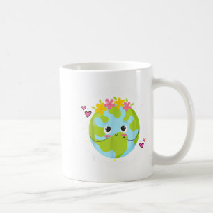 Mädchen Geh Planet Es Ist Dein Erde-Tag-Shirt Süße Kaffeetasse